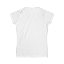 Load image into Gallery viewer, Senior Mom Class of Year and Students Name Customizable Women&#39;s Softstyle Tee
