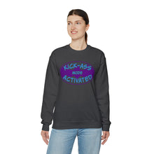 Load image into Gallery viewer, Kick Ass Mode Activated F Cancer Unisex Heavy Blend™ Crewneck Sweatshirt
