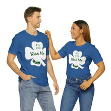 Load image into Gallery viewer, St. Patricks Day 2024 Kiss Me I am Irish Unisex Softstyle T-Shirt
