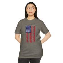 Load image into Gallery viewer, Independence Day USA Flag July 4th 2024 Unisex CVC Jersey T-shirt
