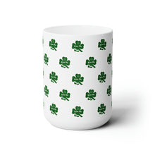 Load image into Gallery viewer, Kiss Me I’m Irish St Patrick’s Day Ceramic Mug 15oz
