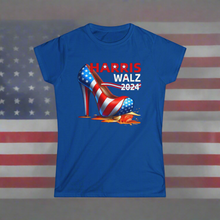 Load image into Gallery viewer, Harris Walz 2024 Women&#39;s Softstyle Tee
