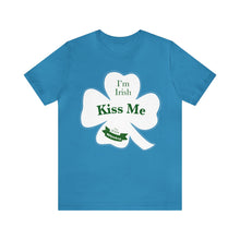 Load image into Gallery viewer, St. Patricks Day 2024 Kiss Me I am Irish Unisex Softstyle T-Shirt
