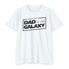 Load image into Gallery viewer, Greatest Dad in the Galaxy Unisex CVC Jersey T-shirt
