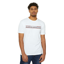 Load image into Gallery viewer, Never Done Always Improving Motivational Unisex CVC Jersey T-shirt
