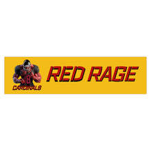 Load image into Gallery viewer, Cardinals Red Rage #18 Yellow Bumper Stickers
