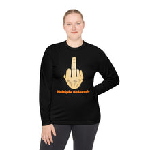 Load image into Gallery viewer, Middle Finger Multiple Sclerosis Unisex Lightweight Long Sleeve Tee
