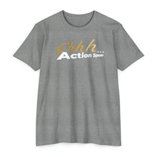 Load image into Gallery viewer, Shhh Action Speaks Motivational Unisex CVC Jersey T-shirt
