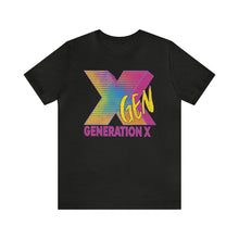 Load image into Gallery viewer, Generation X MTV Style Throwback Unisex Jersey Short Sleeve Tee
