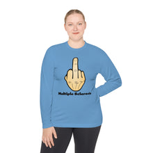 Load image into Gallery viewer, Middle Finger Multiple Sclerosis Unisex Lightweight Long Sleeve Tee
