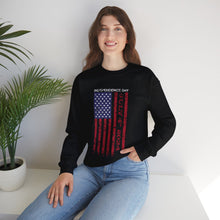 Load image into Gallery viewer, Independence Day USA Flag July 4th 2024 Unisex Heavy Blend™ Crewneck Sweatshirt
