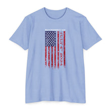 Load image into Gallery viewer, Independence Day USA Flag July 4th 2024 Unisex CVC Jersey T-shirt
