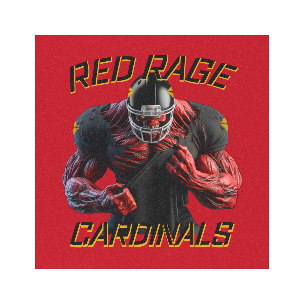 Car Magnets - Cardinals Red Rage Personalized Fan Magnet