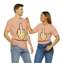 Load image into Gallery viewer, MS Middle Finger Unisex Jersey Crew Neck T-shirt
