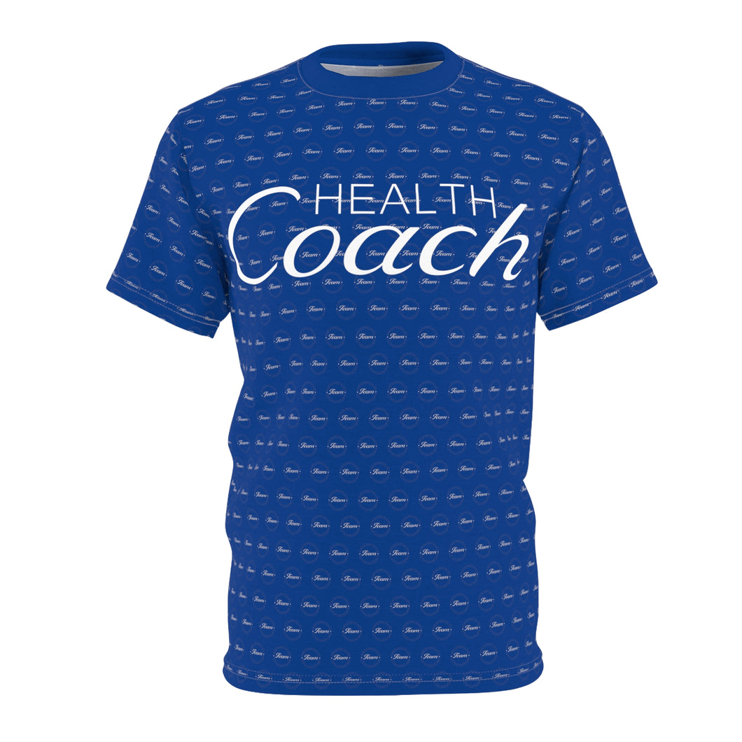 Team Awesomesauce Health Coach Unisex Cut & Sew Tee (AOP)