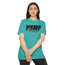 Load image into Gallery viewer, Pump Posse Unisex CVC Jersey T-Shirt - Fun and Comfortable Casual Wear
