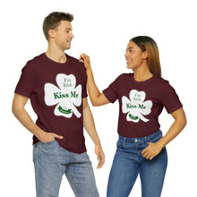 Load image into Gallery viewer, St. Patricks Day 2024 Kiss Me I am Irish Unisex Softstyle T-Shirt
