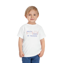 Load image into Gallery viewer, Health Coach in Training heartbeat Toddler Short Sleeve Tee
