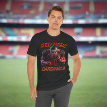 Load image into Gallery viewer, Cardinals Red Rage #40 Football Fan Tee
