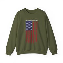 Load image into Gallery viewer, Independence Day USA Flag July 4th 2024 Unisex Heavy Blend™ Crewneck Sweatshirt
