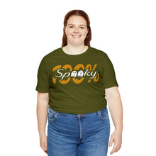 Load image into Gallery viewer, 100% Spooky Halloween Ghost Unisex Softstyle T-Shirt
