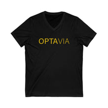 Load image into Gallery viewer, Optavia Unisex Jersey Short Sleeve V-Neck Tee
