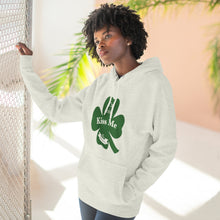 Load image into Gallery viewer, I’m Irish Kiss Me St Patricks Day Three-Panel Fleece Hoodie
