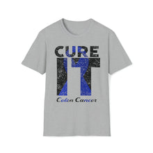 Load image into Gallery viewer, Cure It Colon Cancer Unisex Softstyle T-Shirt
