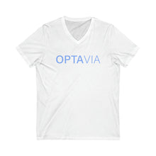 Load image into Gallery viewer, Optavia Unisex Jersey Short Sleeve V-Neck Tee
