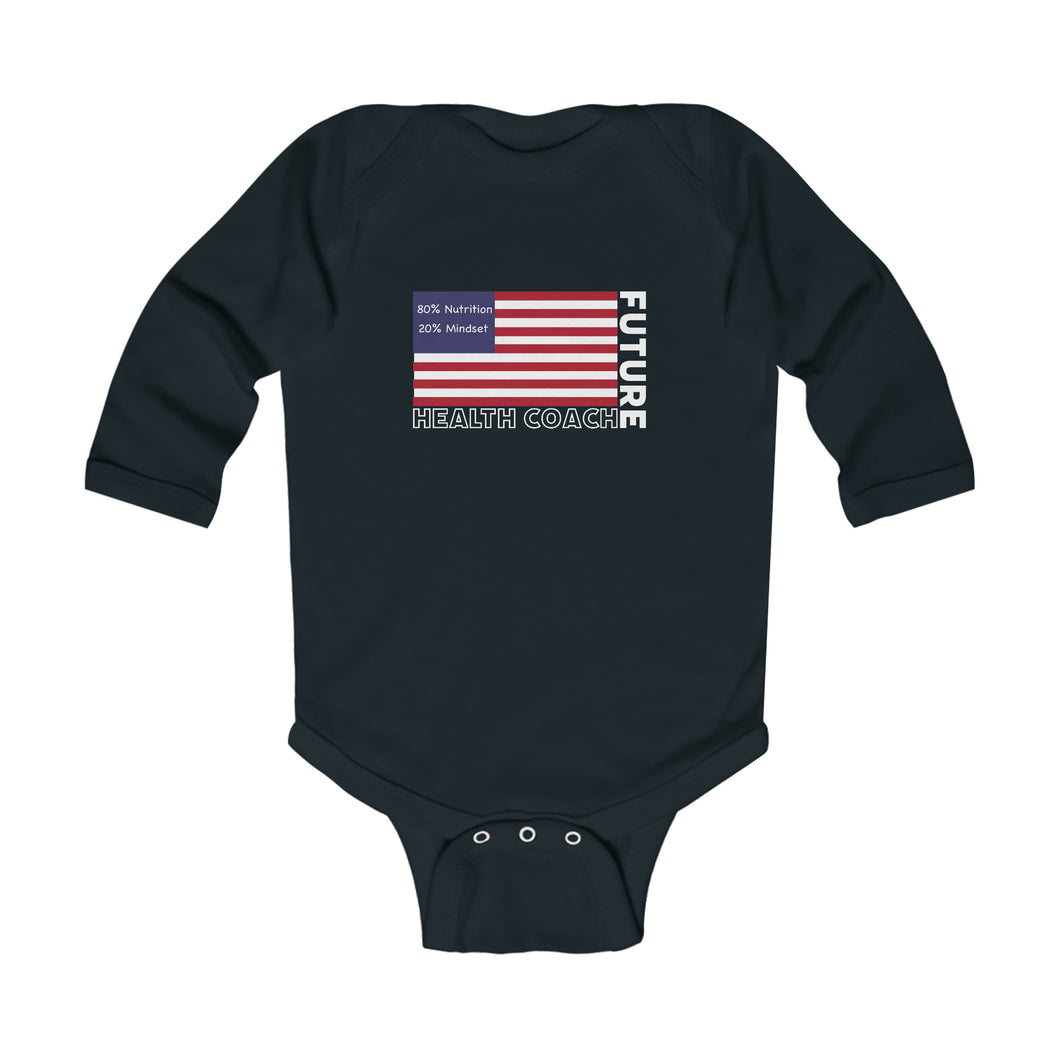 Future Health Coach Infant Long Sleeve Bodysuit