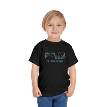 Load image into Gallery viewer, Health Coach in Training heartbeat Toddler Short Sleeve Tee
