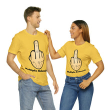 Load image into Gallery viewer, MS Middle Finger Unisex Jersey Crew Neck T-shirt
