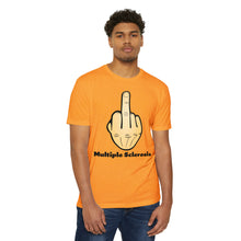 Load image into Gallery viewer, Middle Finger Multiple Sclerosis Unisex CVC Jersey T-shirt
