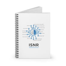 Load image into Gallery viewer, ISNR Neuroregulation Disciplines Spiral Notebook
