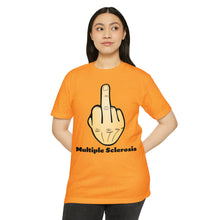 Load image into Gallery viewer, Middle Finger Multiple Sclerosis Unisex CVC Jersey T-shirt
