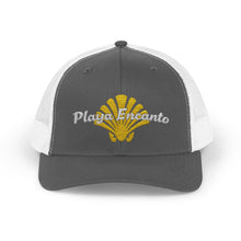 Load image into Gallery viewer, Playa Encanto Beach Vibes Snapback Trucker Cap - Playa Encanto Design
