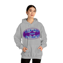 Load image into Gallery viewer, Kick Ass Mode Activated F Cancer Unisex Heavy Blend™ Hooded Sweatshirt
