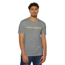 Load image into Gallery viewer, Never Done Always Improving Motivational Unisex CVC Jersey T-shirt
