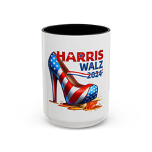 Load image into Gallery viewer, Harris Walz 2024 Accent Coffee Mug (11, 15oz)
