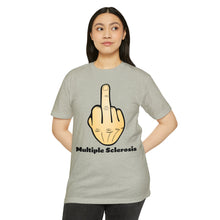 Load image into Gallery viewer, Middle Finger Multiple Sclerosis Unisex CVC Jersey T-shirt
