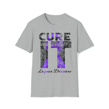 Load image into Gallery viewer, Cure It Lupus Disease Unisex Softstyle T-Shirt
