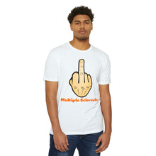 Load image into Gallery viewer, Middle Finger Multiple Sclerosis Unisex CVC Jersey T-shirt
