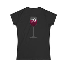 Load image into Gallery viewer, Denise is it 50 Birthday Celebration Women&#39;s Softstyle Tee
