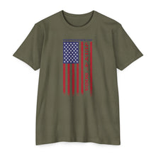 Load image into Gallery viewer, Independence Day USA Flag July 4th 2025 Unisex CVC Jersey T-shirt
