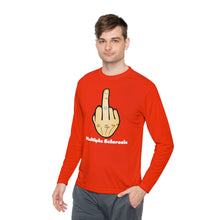 Load image into Gallery viewer, Middle Finger Multiple Sclerosis Unisex Lightweight Long Sleeve Tee
