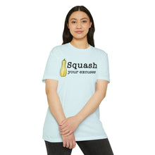 Load image into Gallery viewer, Squash Your Excuses Motivational Unisex CVC Jersey T-shirt
