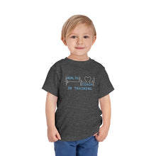 Load image into Gallery viewer, Team Platinum 2023 conference heartbeat change your habits change your life in training Toddler Short Sleeve Tee
