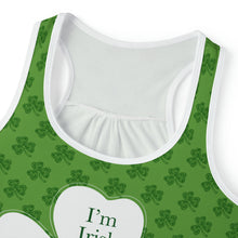 Load image into Gallery viewer, Kiss Me Im Irish Green Women&#39;s Tank Top
