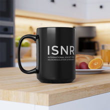 Load image into Gallery viewer, ISNR Brain 15oz Black Coffee Mug

