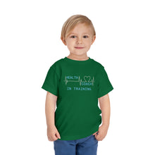 Load image into Gallery viewer, Health Coach in Training heartbeat Toddler Short Sleeve Tee
